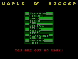 World of Soccer (1992)(Challenge Software)